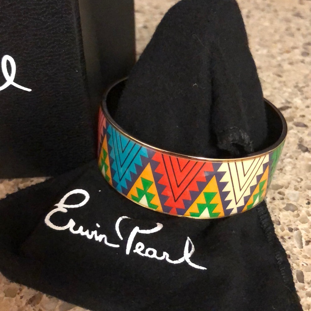 Erwin Pearl Aztec Bracelet